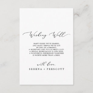 Fintvätt av svart kalligrafi tilläggskort