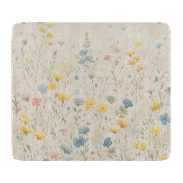 Fintvätt av vildblomsskugga (Framsidan)