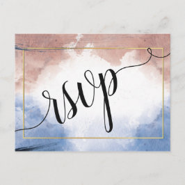 Fintvätt av vinkar osa inbjudan vykort