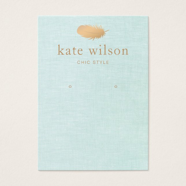 Fintvätt av Visning för ludd Visitkort (Framsidan)