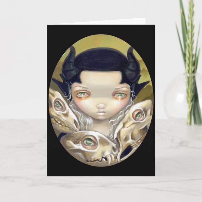 "Fintvätt"-gratulationskort Kort (Framsida)