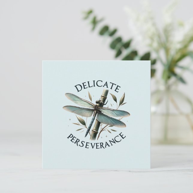 Fintvätt - Konstnärlig Dragonfly (Stående Fram)