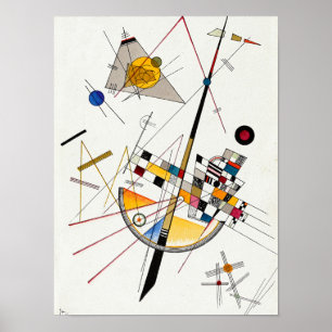 Fintvätt, nr 85 av Wassily Kandinsky Poster
