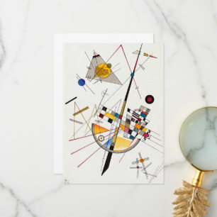 Fintvätt, nr 85 av Wassily Kandinsky Tack Kort