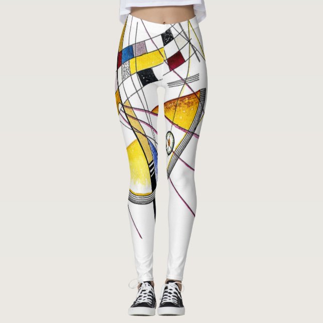 Fintvätt nr 85 - Kandinsky Leggings (Framsida)