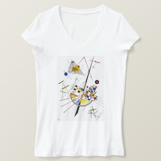 Fintvätt nr 85 - Kandinsky T Shirt (Design framsida)