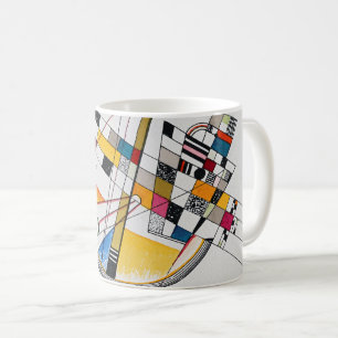 Fintvätt nr 85, Wassily Kandinsky Kaffemugg