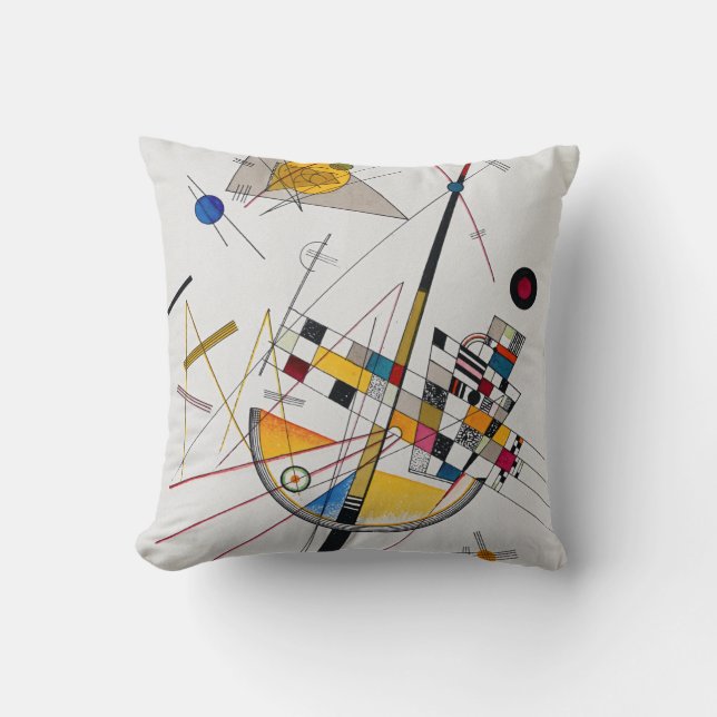 Fintvätt nr 85, Wassily Kandinsky Kudde (Framsida)