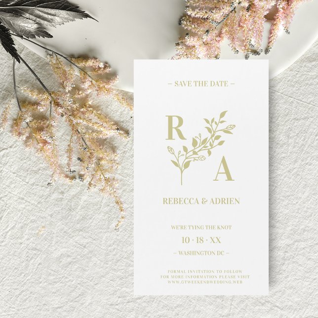 Fintvätt och romsk Blommigt Utandning Bröllop Init (Skapare uppladdad)