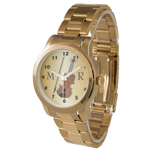 Fiol Design Monogram Armbandsur (Vinklad)