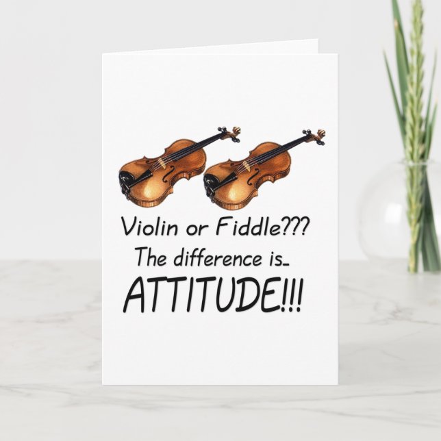 Fiol eller lurendrejeri??? kort (Framsida)