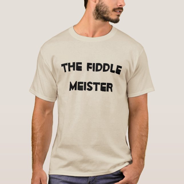 Fiol Meister Humoristiskt Musikinstrument Tröja (Framsida)