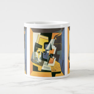 Fiol och glas av Juan Gris, Vintage kubism Jumbo Mugg