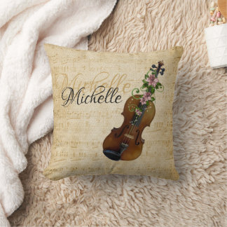Fiol Personlig Violinist Musik Kudde