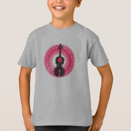 Fiol+T-tröja för pojkar T-shirt