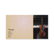 Fiol-/Violavisitkort
