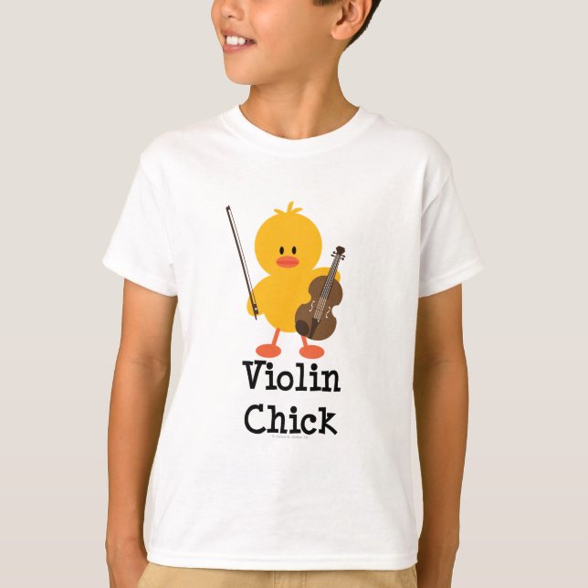Fiolchicken lurar T-tröja Tee (Framsida)