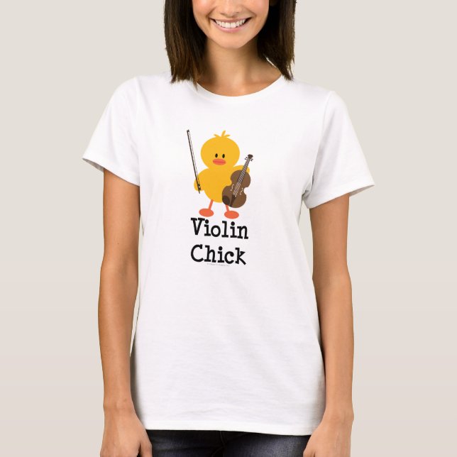 Fiolchicktanktop T Shirt (Framsida)