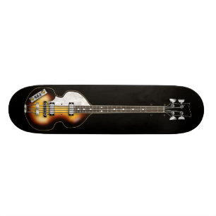 FiolelbasSkateboard Skateboard Bräda 19,5 Cm