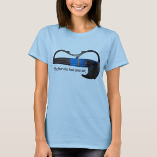 Fiolen är bättre än gitarren t-shirt