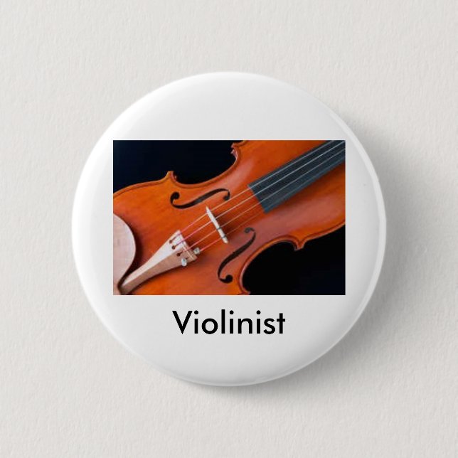 Fiolen knäppas för den allvarliga musiker knapp (Framsida)