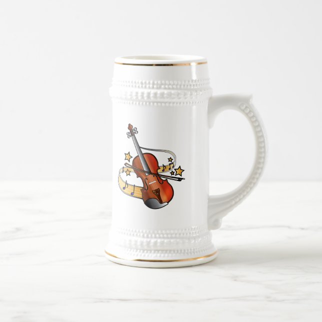 Fiolen med noterar och stjärnor sejdel (Höger)