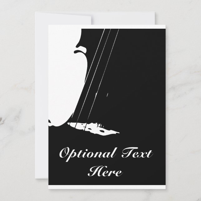 Fiolhögläsninginbjudan Inbjudningar (Framsida)