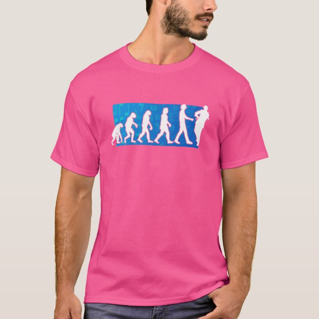 Fiolist Evolution present T Shirt (Framsida)