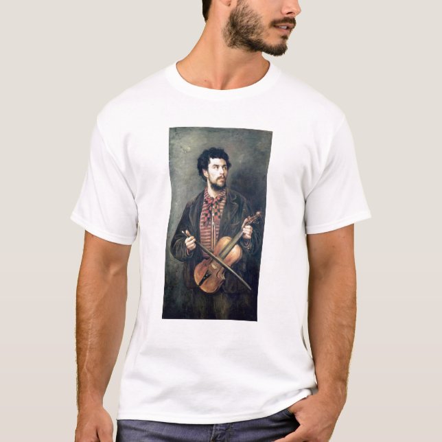 Fiolspelare T-shirt (Framsida)