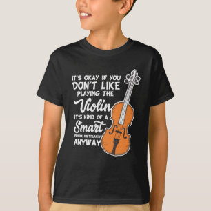 FiolT-tröja - rolig smart violinistfiollek T Shirt
