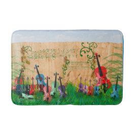 Fiolträdgård Badrumsmatta