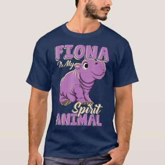 Fiona är min Baby Hippo Hippopotamus. T Shirt