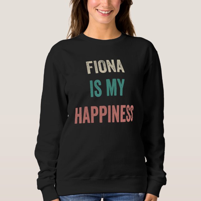 Fiona är min lycka t shirt (Framsida)
