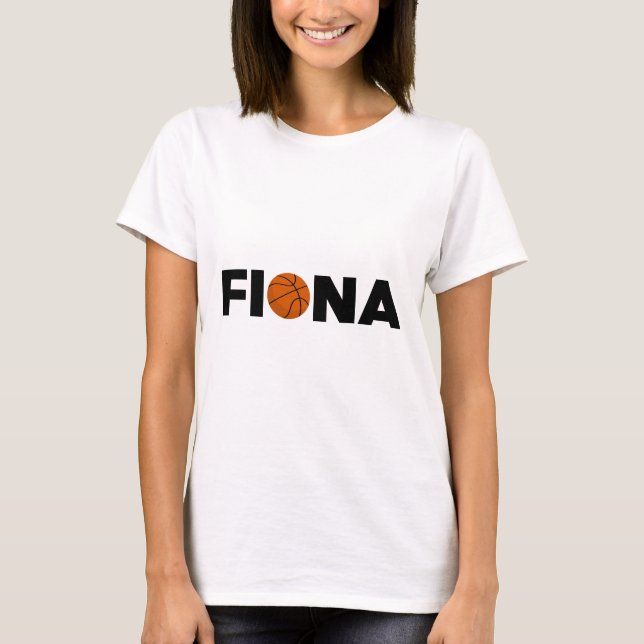 Fiona Basketball T Shirt (Framsida)