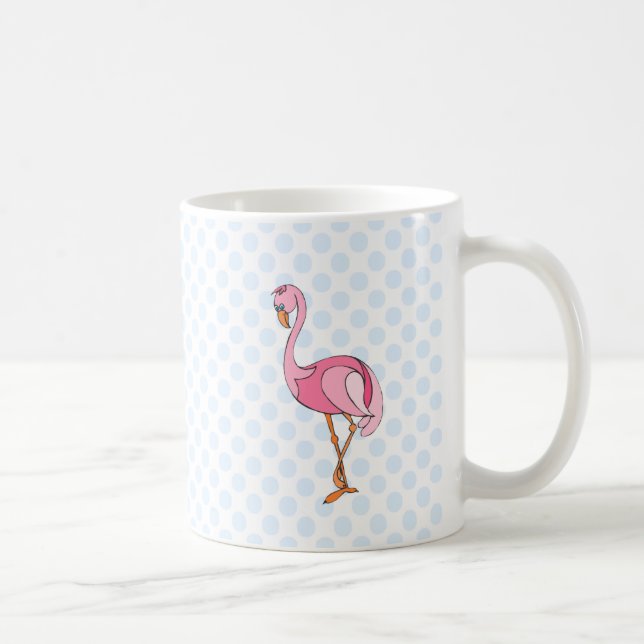 Fiona Flamingo Kaffemugg (Höger)
