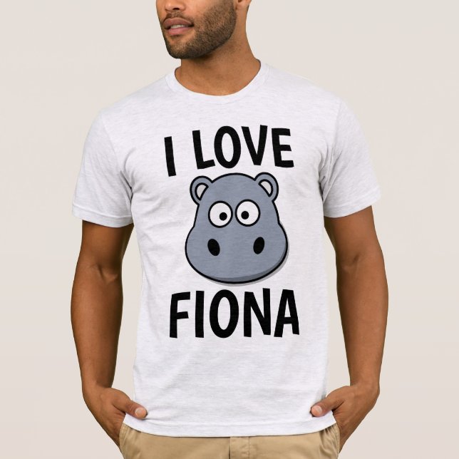 FIONA FLODHÄSTT-tröja T Shirt (Framsida)