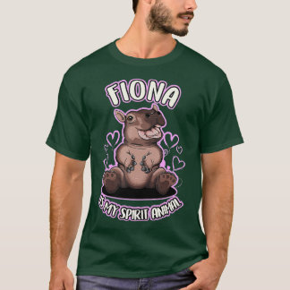 Fiona Hippo Spirit Animal TeamFiona Baby Hippo T Shirt