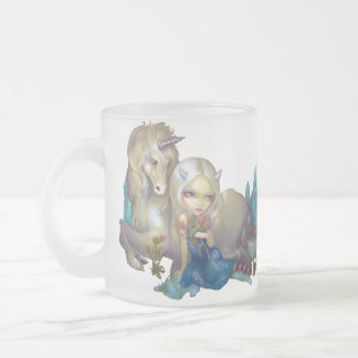 "Fiona och för unicornen" mugg