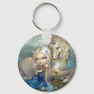 "Fiona och unicornen" Keychain Nyckelring