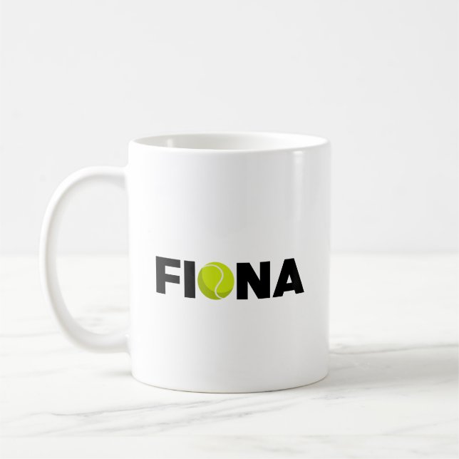 Fiona Tennis Kaffemugg (Vänster)