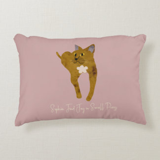 Fiona the Cat Accent Pillow Prydnadskudde