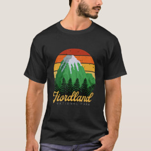 Fiordland National Park New Zealand Nature Camping T Shirt