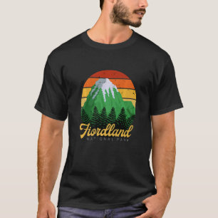 Fiordland National Park New Zealand Nature Camping T Shirt