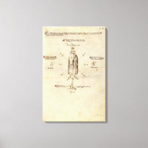 Fiore dei Liberis Segno på Canvas