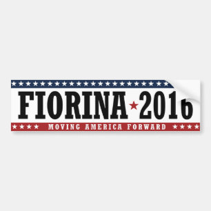 Fiorina 2016 flyttaAmerika framåt rikligt - .png Bildekal