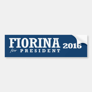 FIORINA FÖR PRESIDENTEN 2016 BILDEKAL