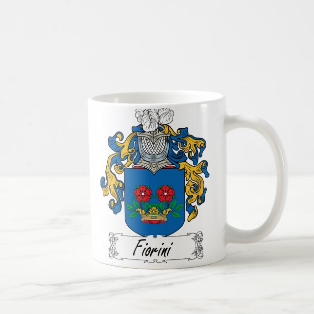 Fiorini familjvapensköld kaffemugg (Höger)