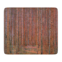 Fir Träd Forest (av Gustav Klimt)