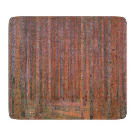 Fir Träd Forest (av Gustav Klimt)