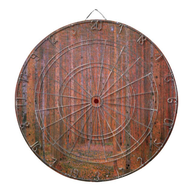 Fir Träd Forest (av Gustav Klimt) Darttavla (Framsidan)